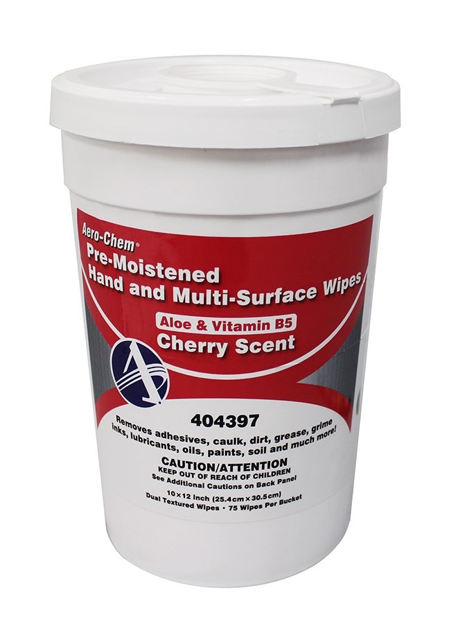 Aero-Chem&reg; Pre-moistened Hand and Multi-Surface Wipes